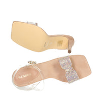 MENBUR Donna Sandali con tacco 23724 Cipria