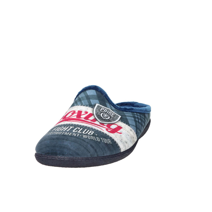 Alberola Uomo Ciabatta invernale LC12119 Blu