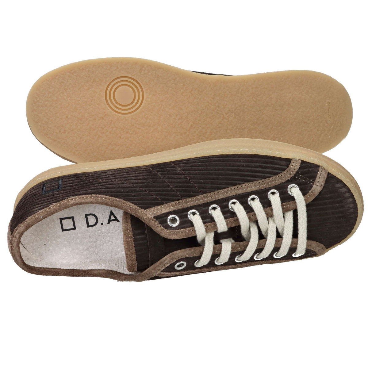 D.A.T.E. Uomo Sneakers bassa M431-TE-PO-CH Marrone