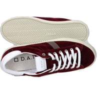 D.A.T.E. Uomo Sneakers bassa M431-HL-VE-GR Bordeaux