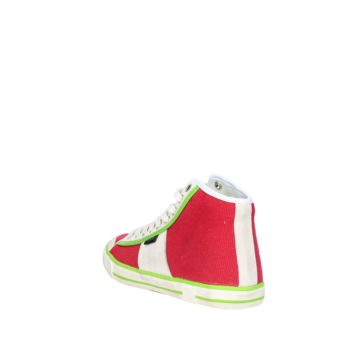 D.A.T.E. Donna Sneakers alta TENDER HIGH-92 Rosso