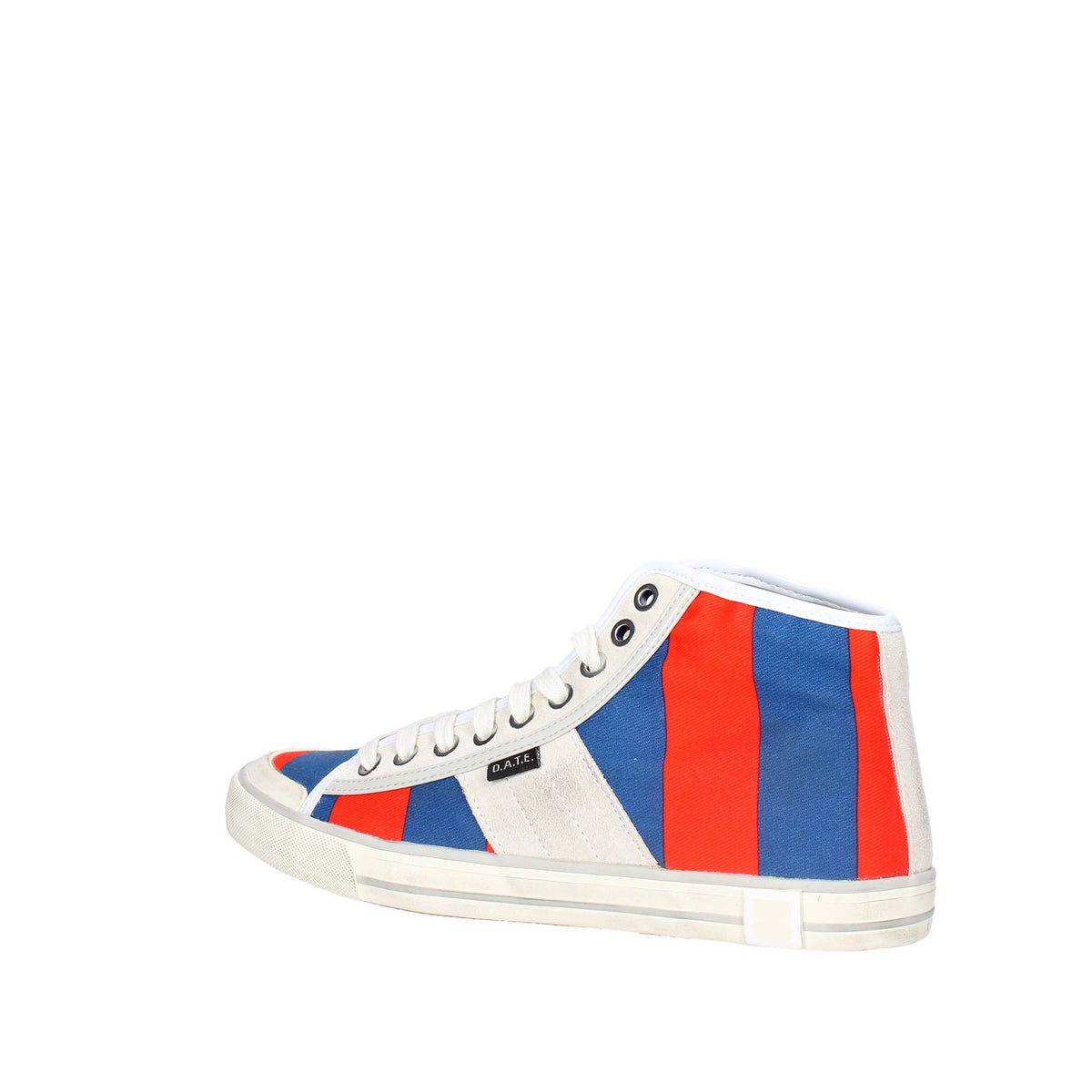 D.A.T.E. Donna Sneakers alta TENDER HIGH-94 Blu/Arancione