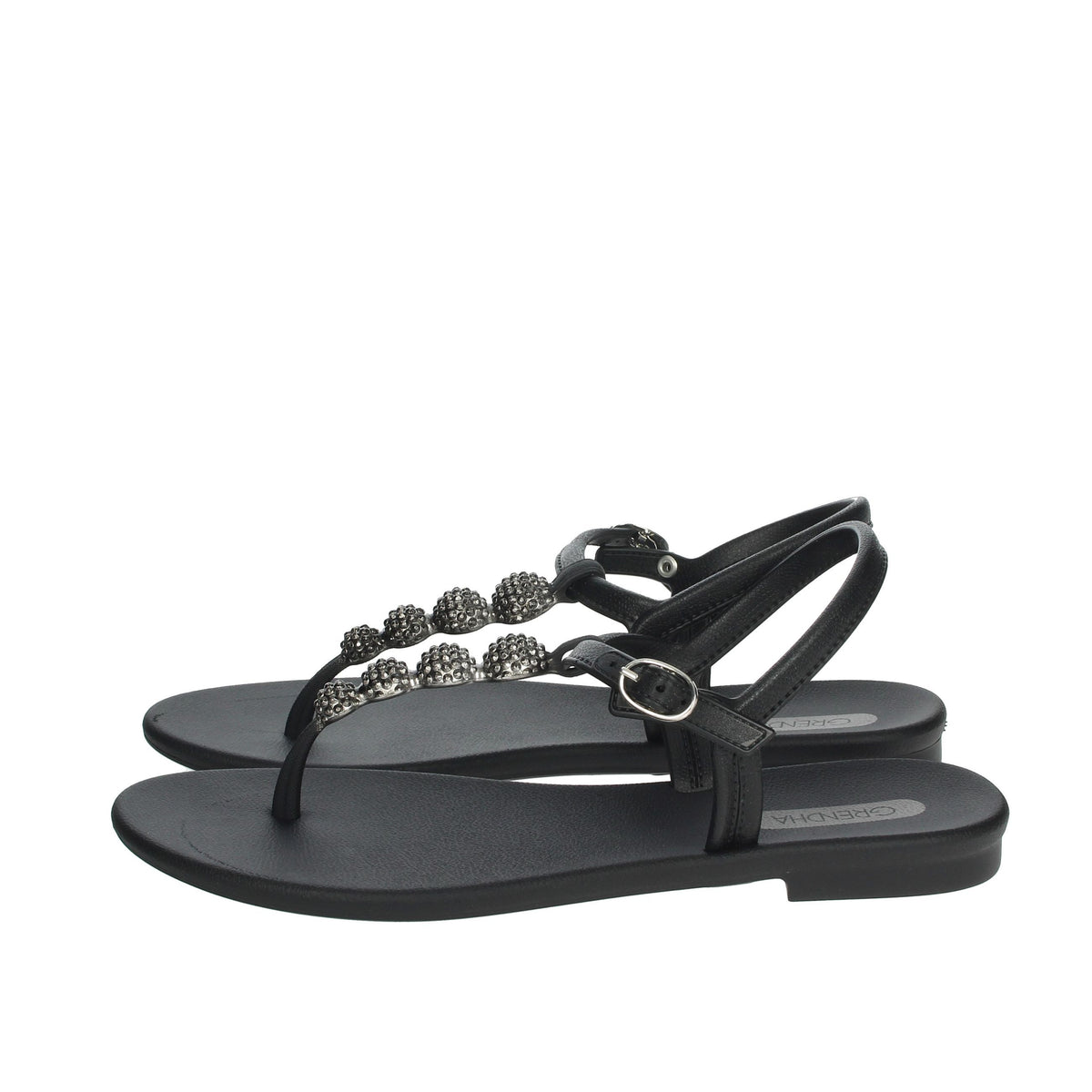 GRENDHA Donna Sandali bassi 17802 Nero
