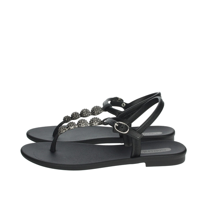 GRENDHA Donna Sandali bassi 17802 Nero