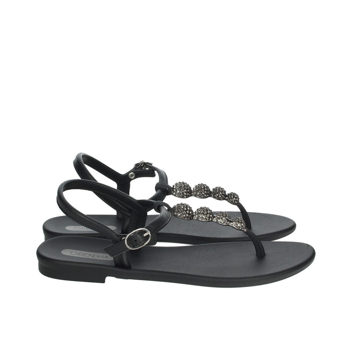 GRENDHA Donna Sandali bassi 17802 Nero