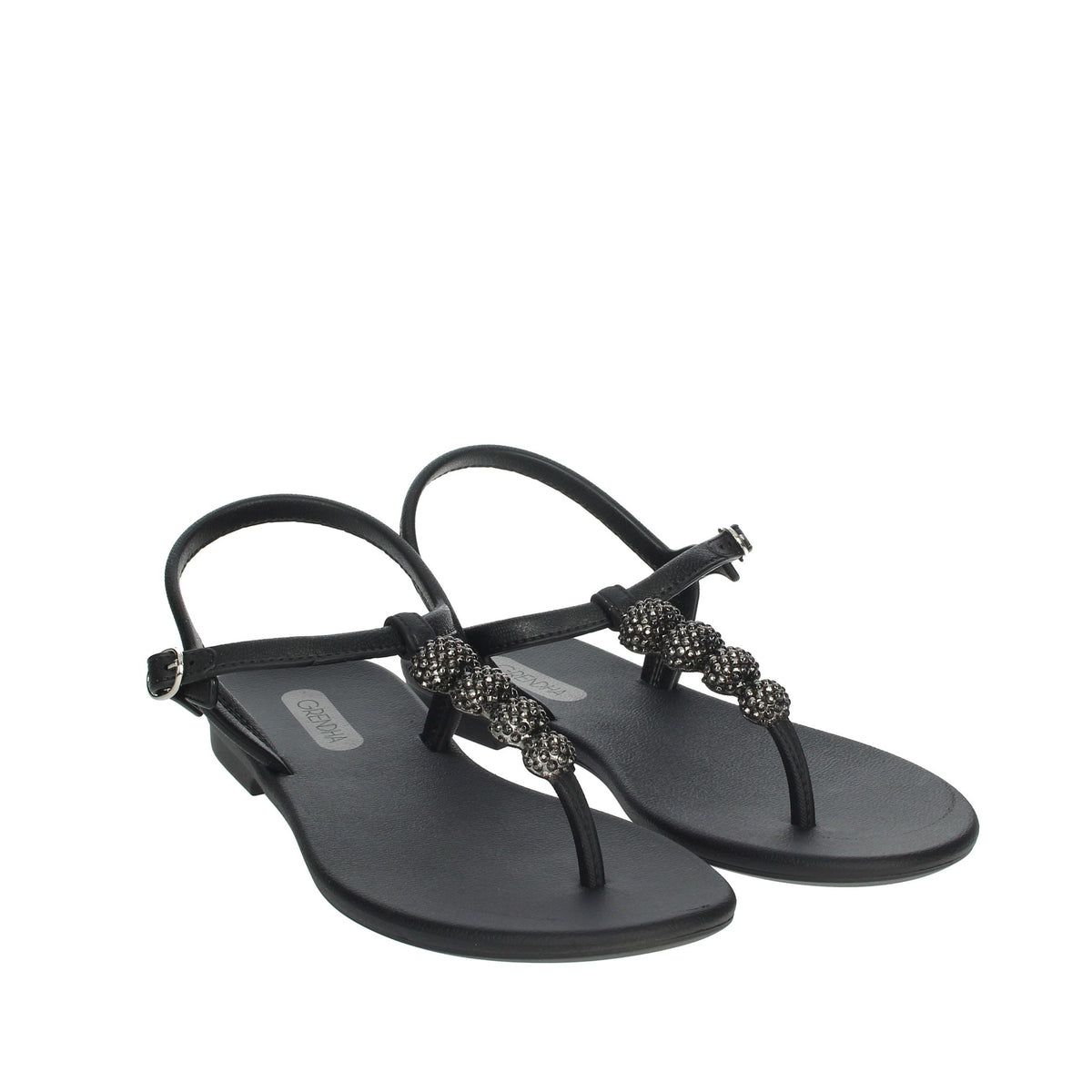 GRENDHA Donna Sandali bassi 17802 Nero