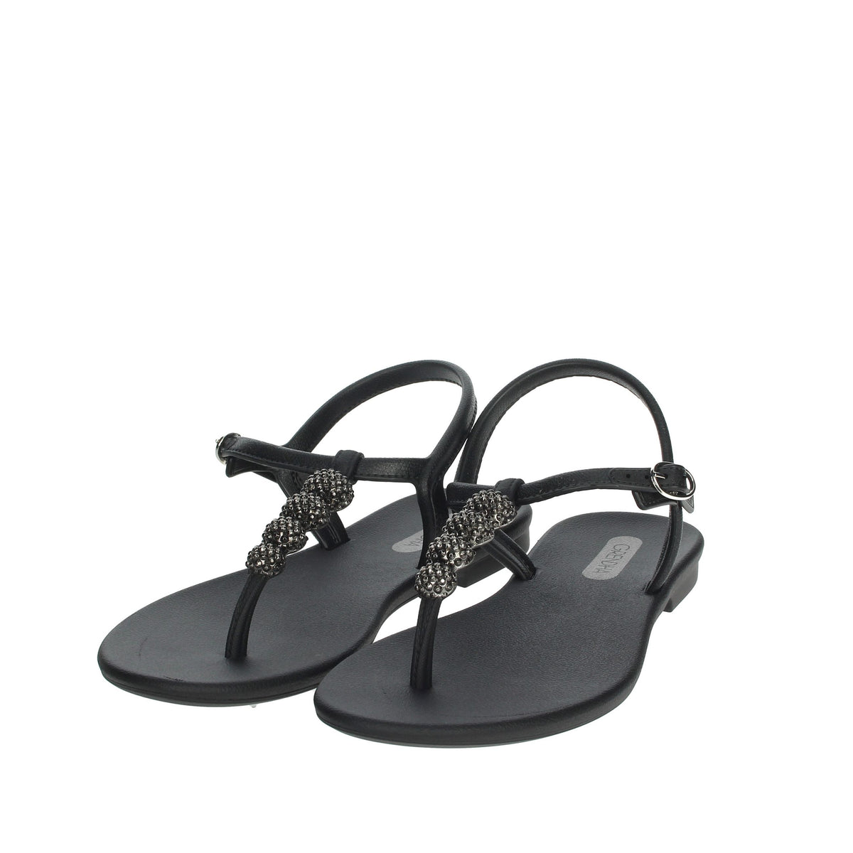 GRENDHA Donna Sandali bassi 17802 Nero