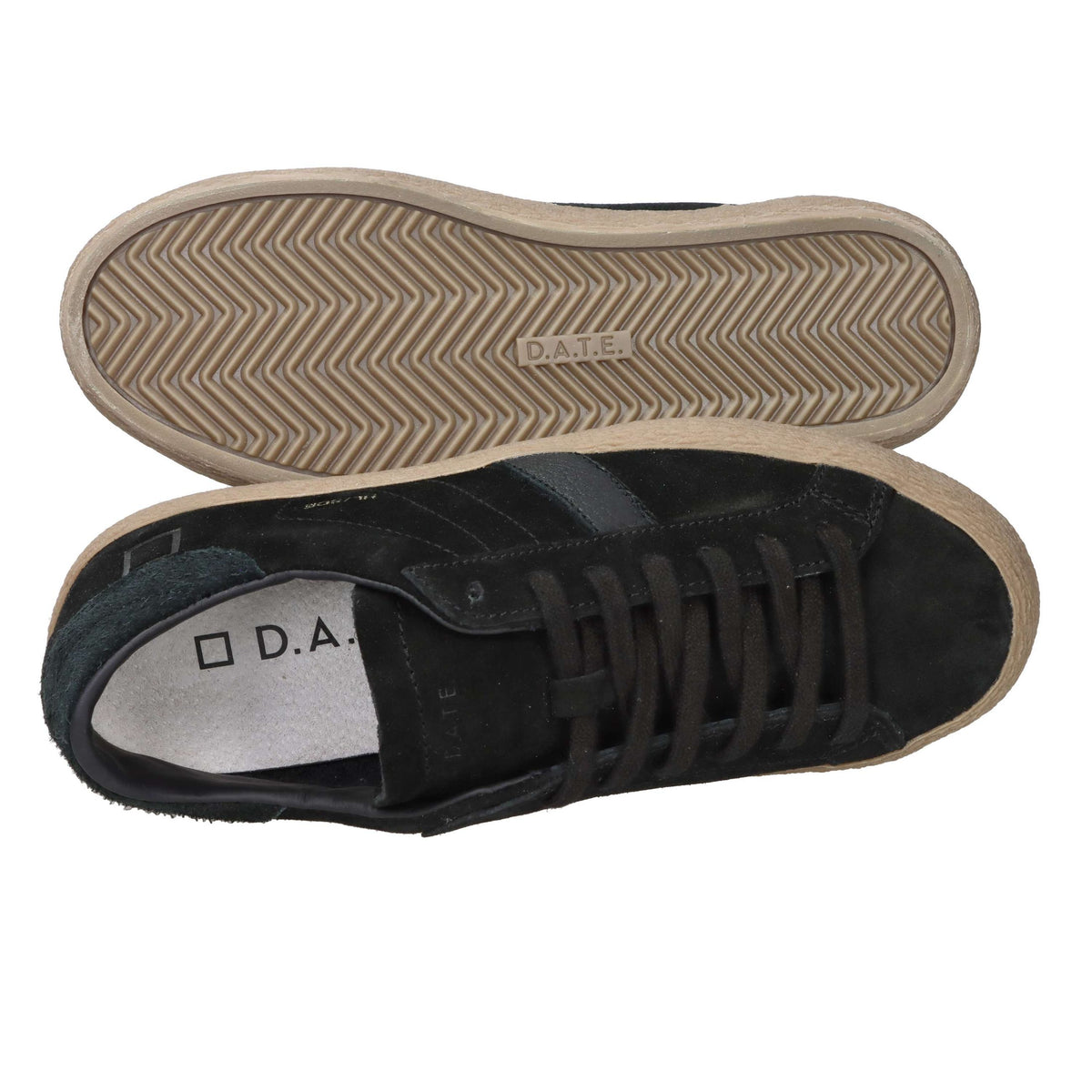 D.A.T.E. Donna Sneakers bassa W431-HL-SD-BK Nero