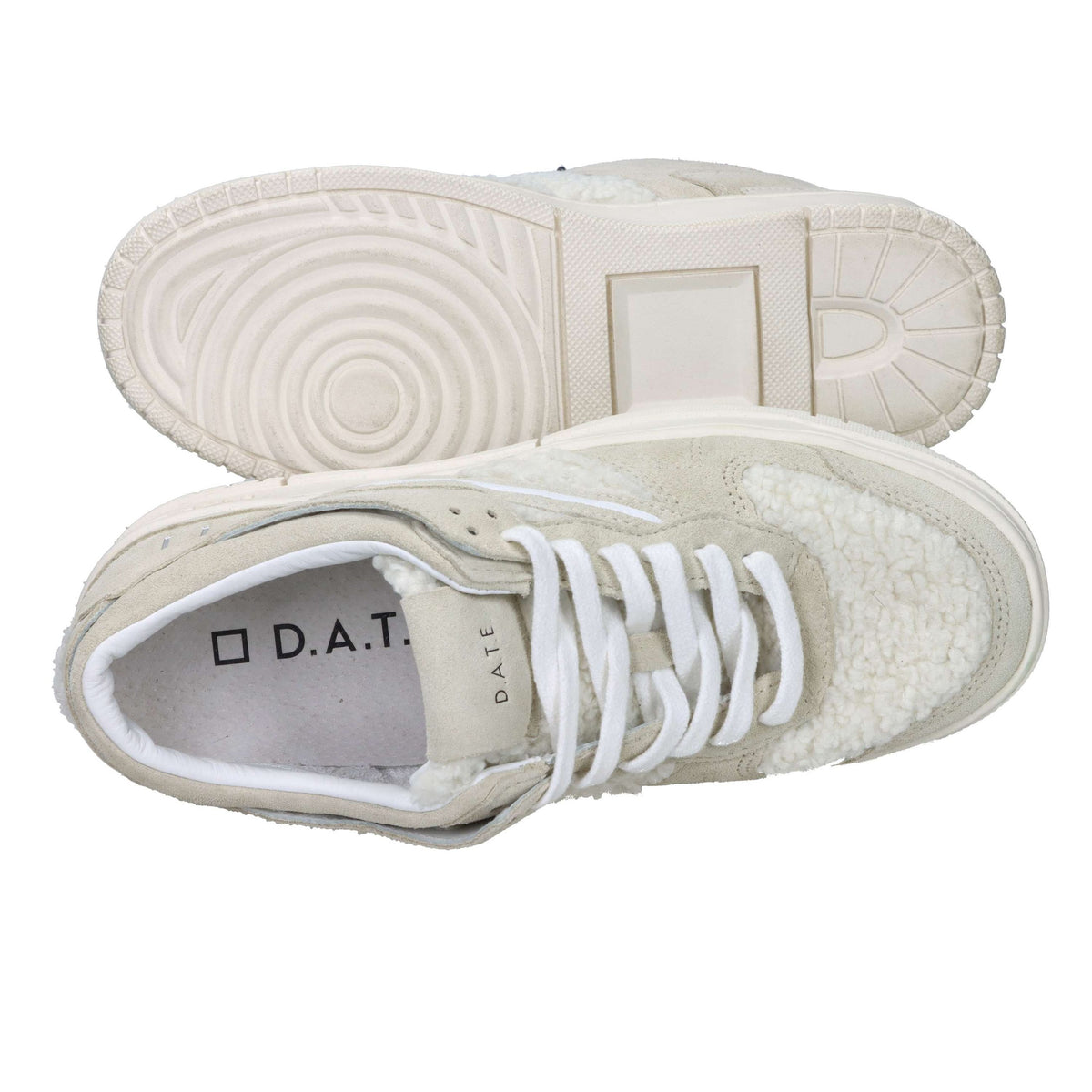 D.A.T.E. Donna Sneakers bassa W431-TO-TD-WH Bianco