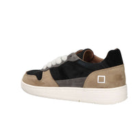 D.A.T.E. Donna Sneakers bassa W431-C2-CO-BK Nero/Beige