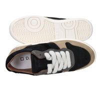 D.A.T.E. Donna Sneakers bassa W431-C2-CO-BK Nero/Beige