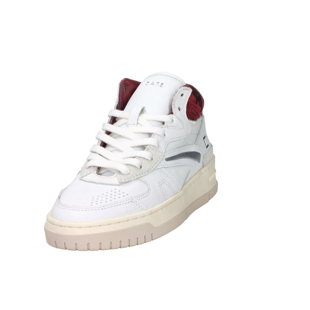 D.A.T.E. Donna Sneakers alta W431-TH-PO-PY Bianco