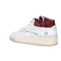 D.A.T.E. Donna Sneakers alta W431-TH-PO-PY Bianco