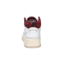 D.A.T.E. Donna Sneakers alta W431-TH-PO-PY Bianco