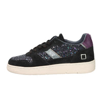 D.A.T.E. Donna Sneakers bassa W431-C2-GL-BK Nero