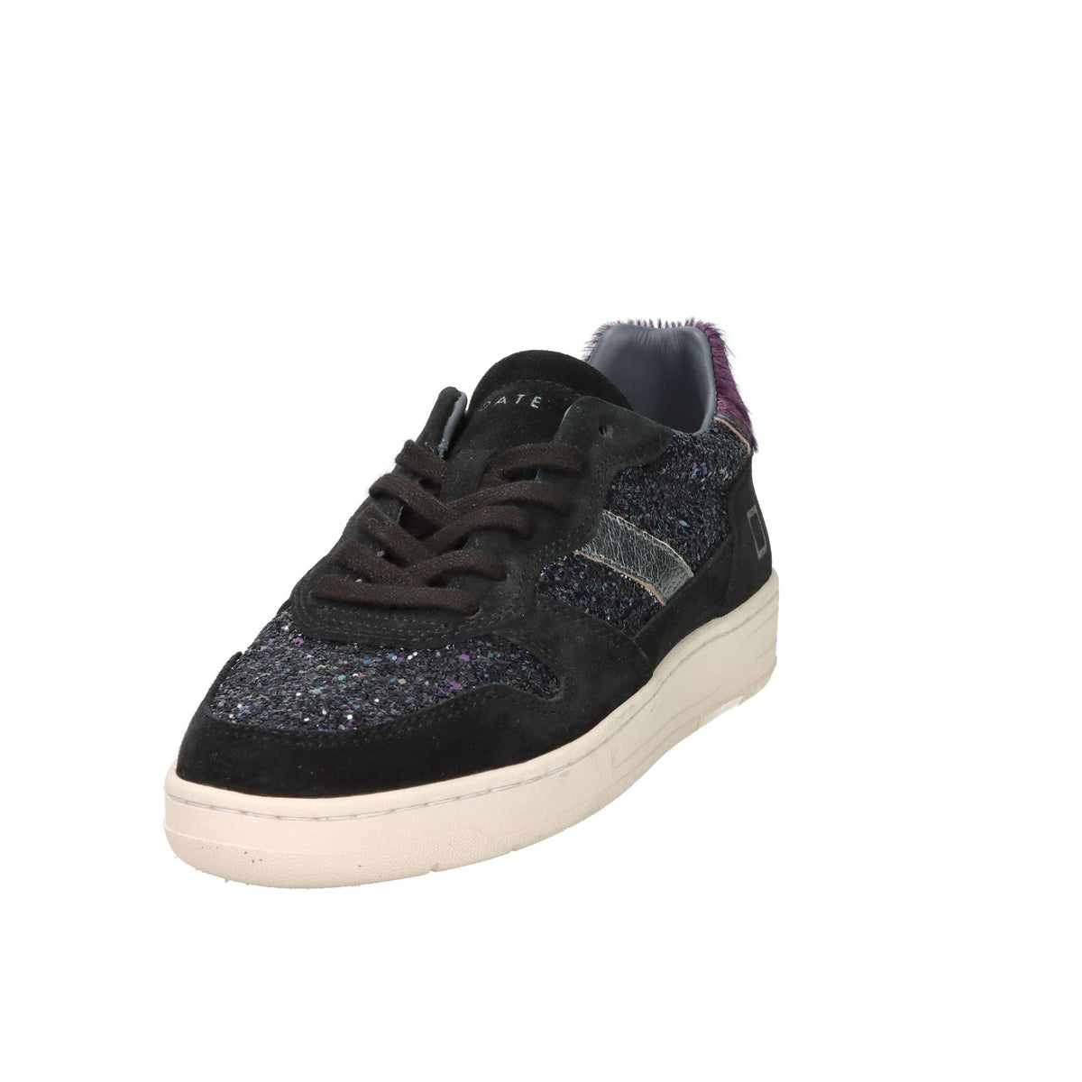 D.A.T.E. Donna Sneakers bassa W431-C2-GL-BK Nero