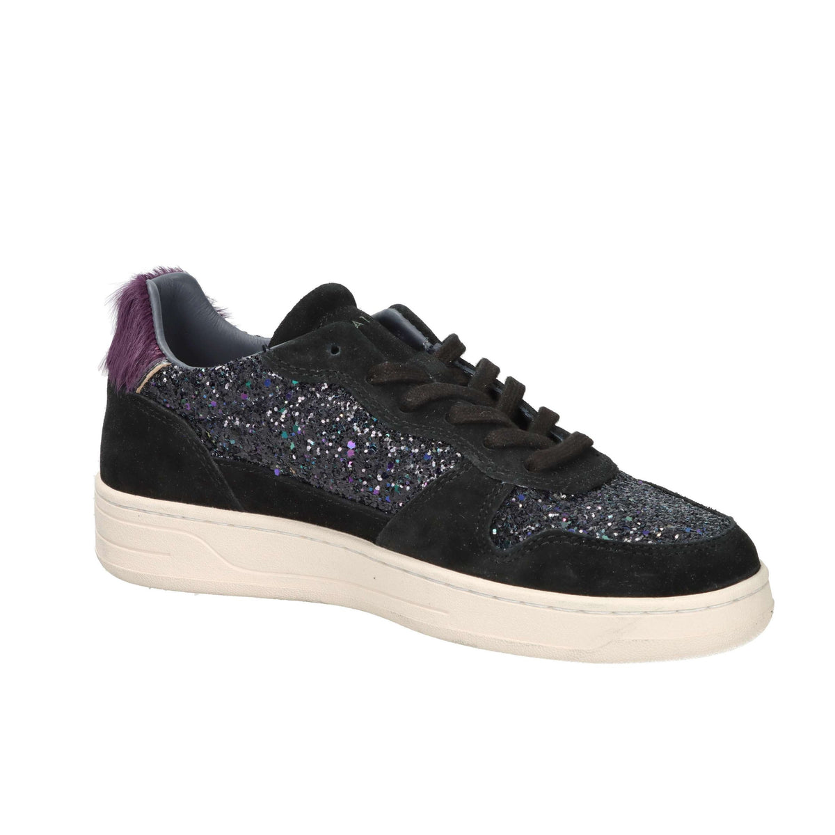 D.A.T.E. Donna Sneakers bassa W431-C2-GL-BK Nero