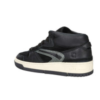 D.A.T.E. Donna Sneakers alta W431-TH-NT-BK Nero