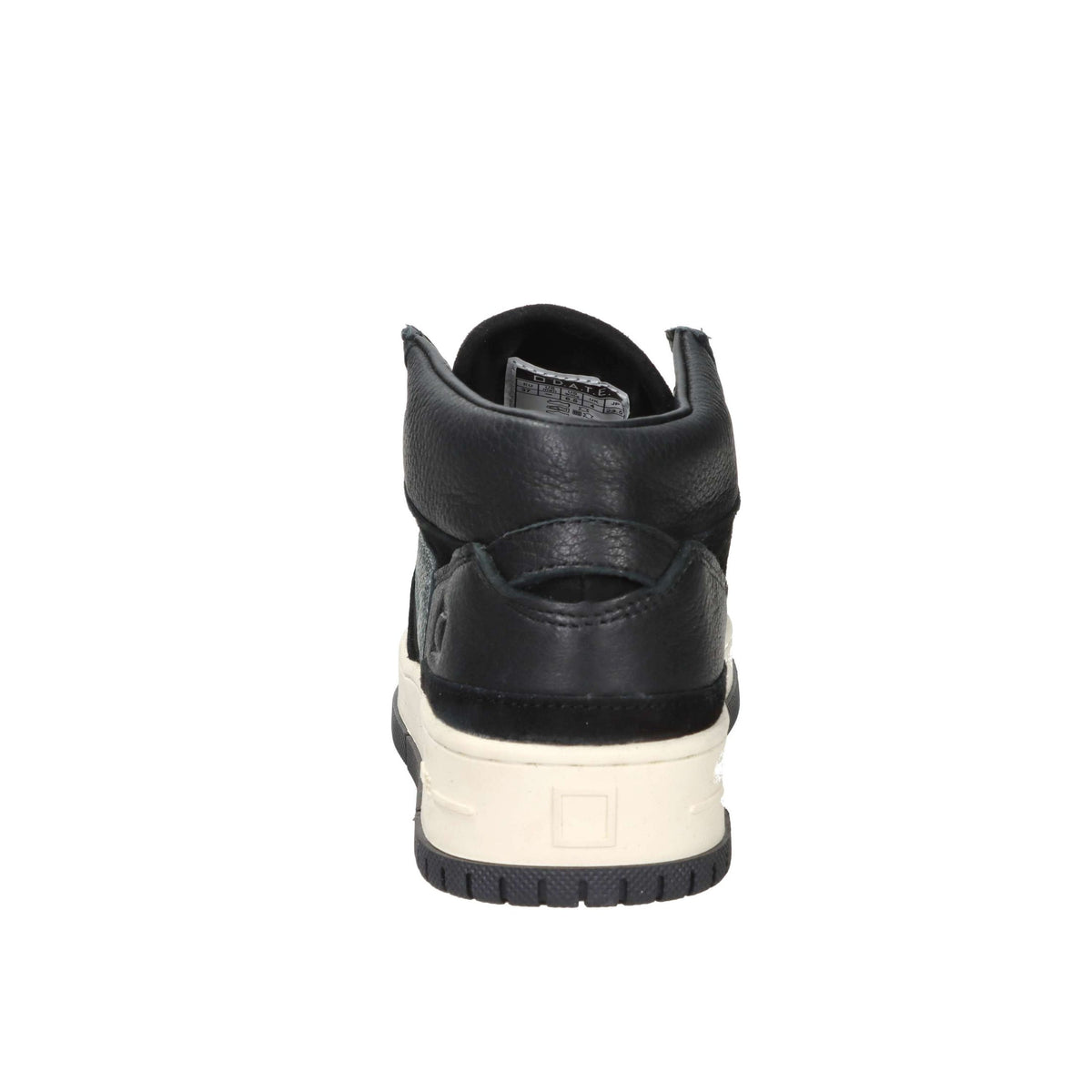 D.A.T.E. Donna Sneakers alta W431-TH-NT-BK Nero