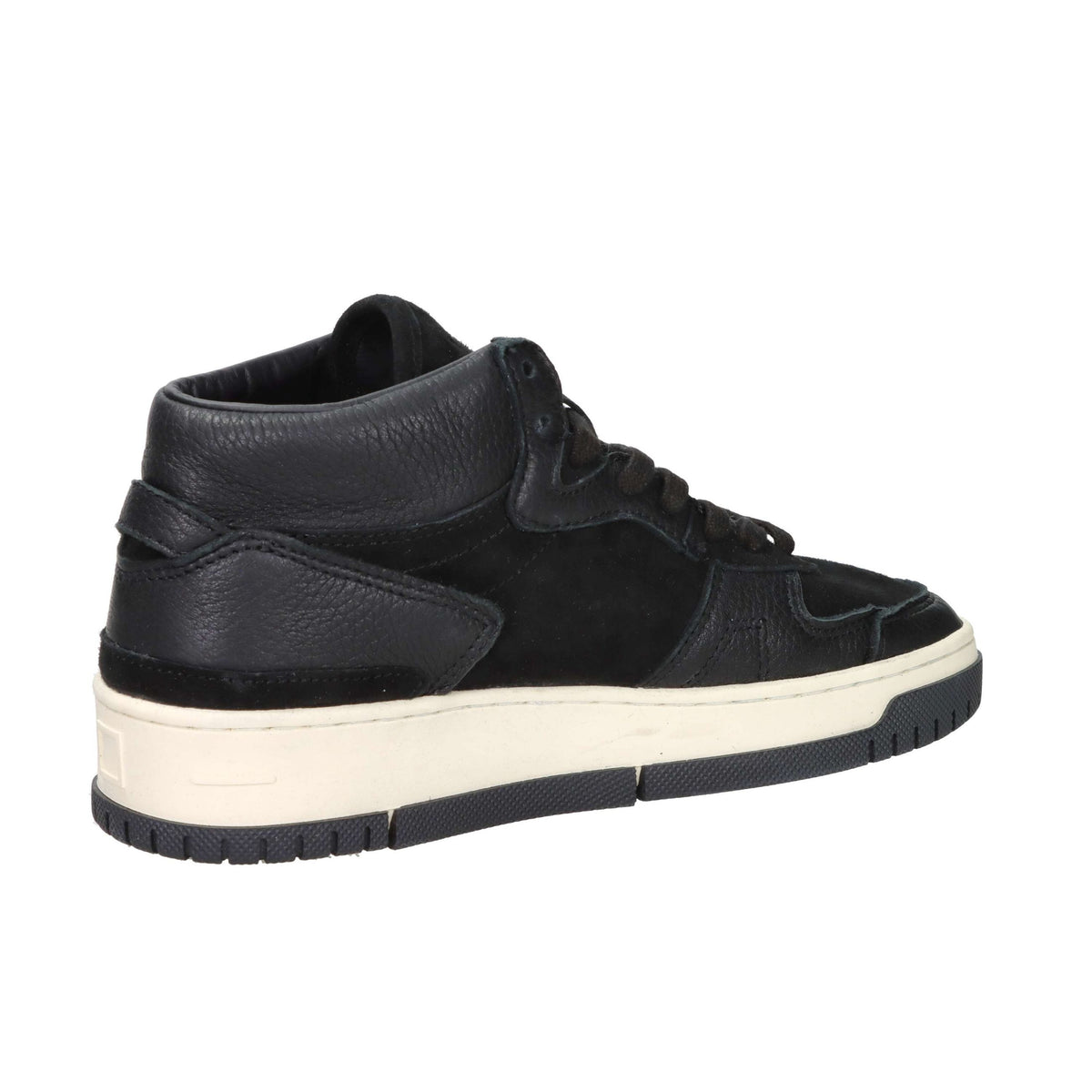 D.A.T.E. Donna Sneakers alta W431-TH-NT-BK Nero