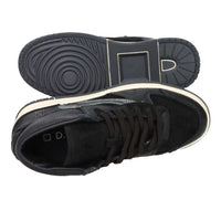 D.A.T.E. Donna Sneakers alta W431-TH-NT-BK Nero