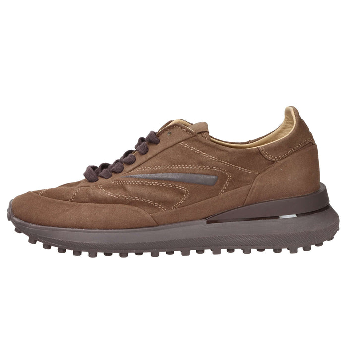 D.A.T.E. Uomo Sneakers bassa M431-AT-NT-TM Marrone
