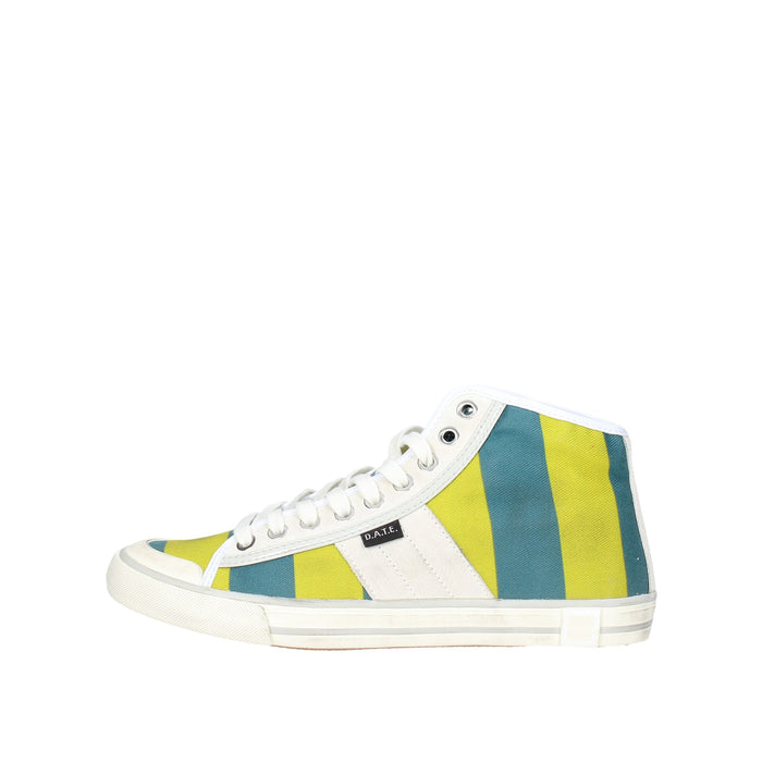 D.A.T.E. Donna Sneakers alta TENDER HIGH-93 Giallo