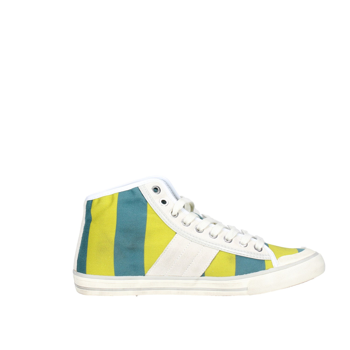 D.A.T.E. Donna Sneakers alta TENDER HIGH-93 Giallo