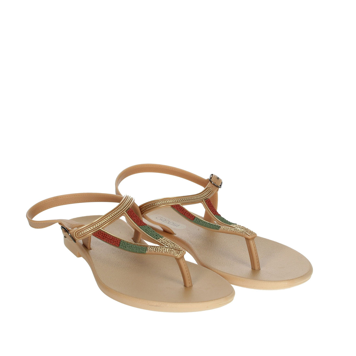 GRENDHA Donna Sandali bassi 17873 Beige