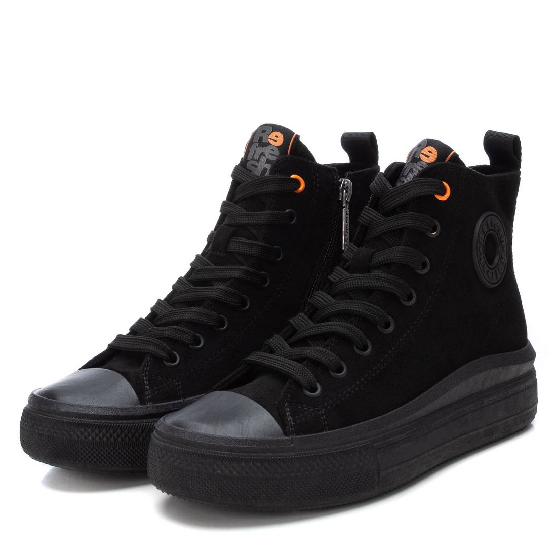 REFRESH Donna Sneakers alta 172303 Nero