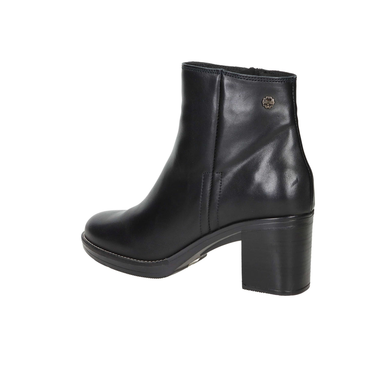 PORRONET Donna Stivaletti tacco 4780 Nero
