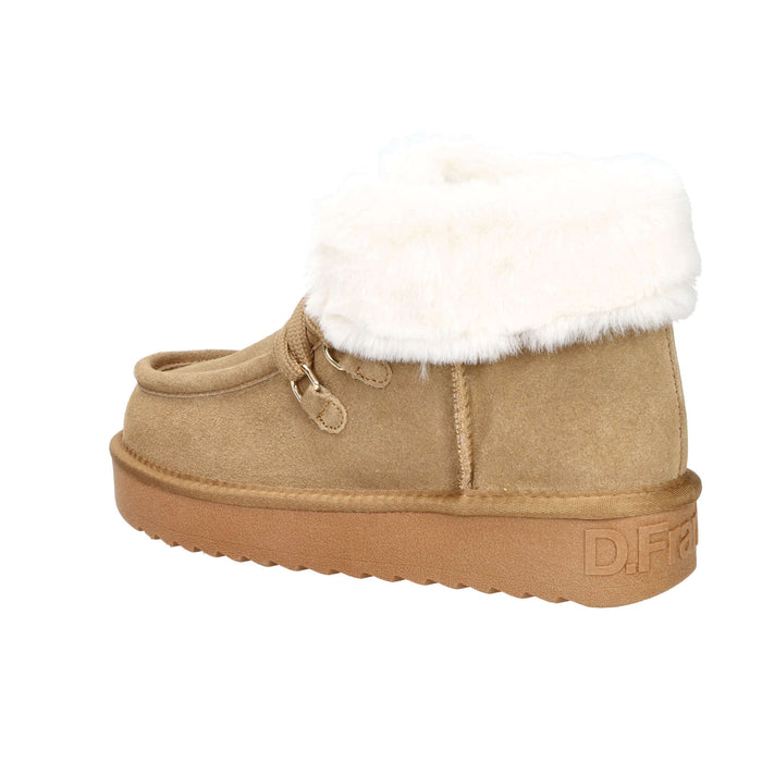 D.FRANKLIN Donna Stivaletti bassi DFSH375006 Cammello