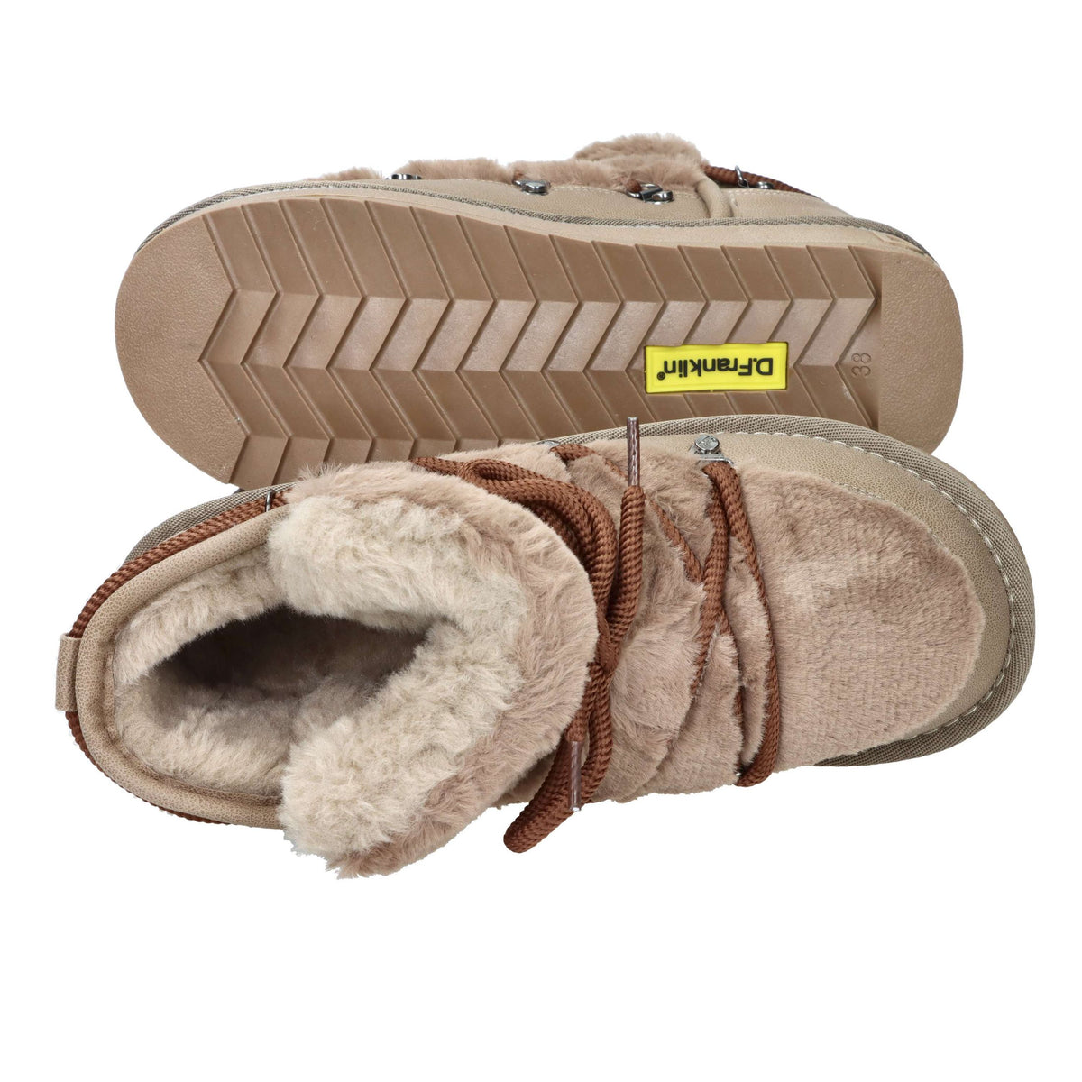 D.FRANKLIN Donna Stivaletti bassi DFSH370011 Marrone