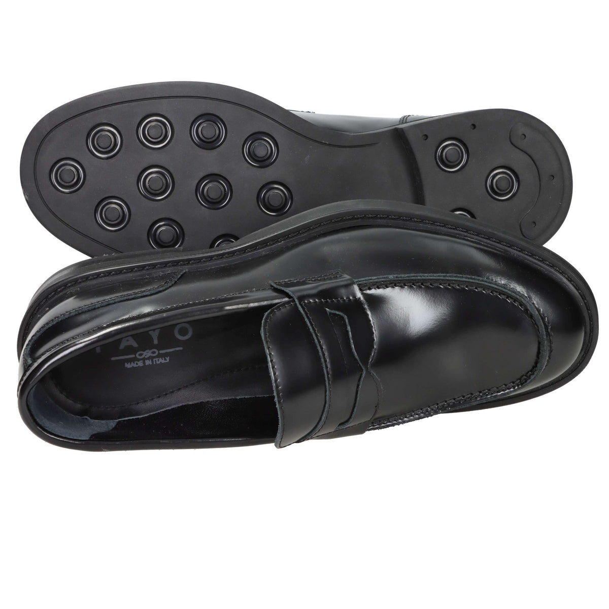 PAYO Uomo Mocassino 6011 Nero
