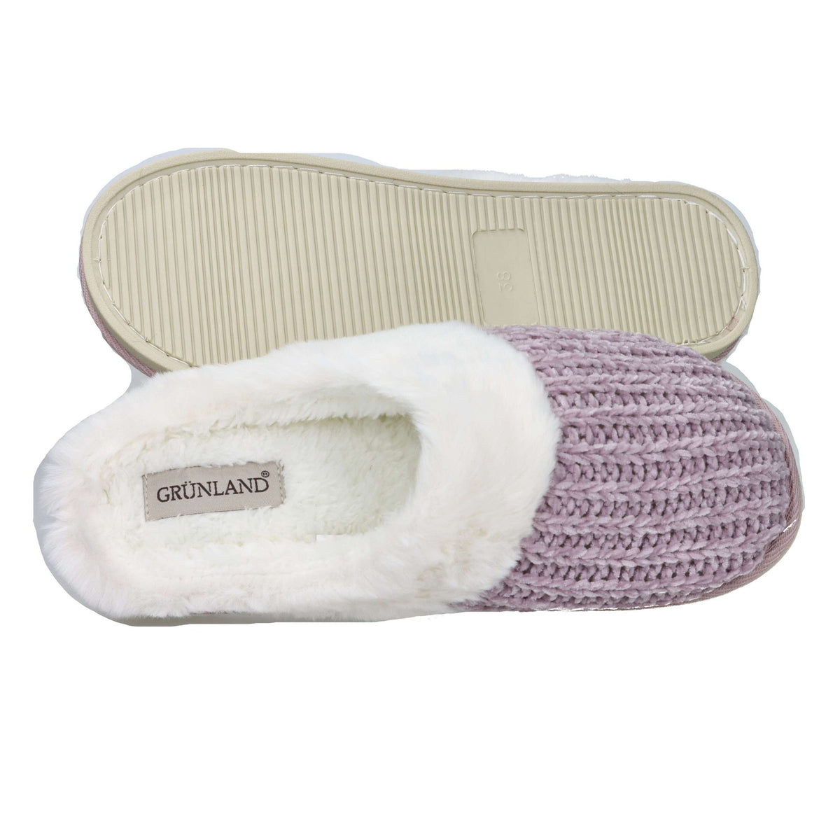 GRUNLAND Donna Ciabatta invernale CI1588-I4 Lilla