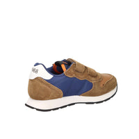 SUN68 Bambini e ragazzi Sneakers bassa Z45314B Marrone/Blu