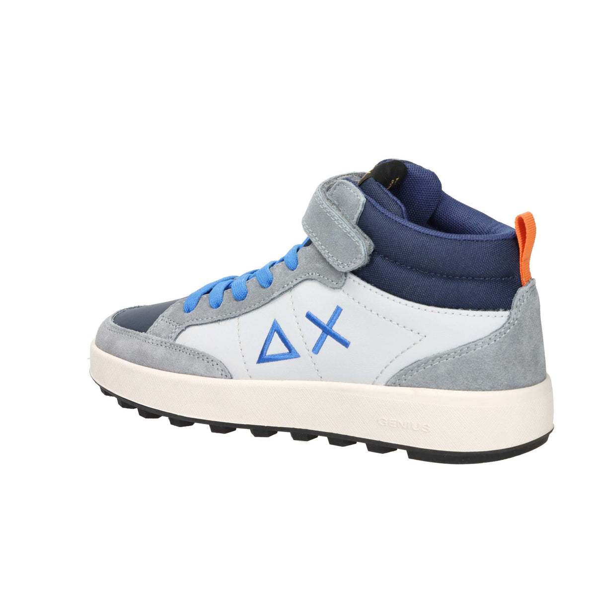 SUN68 Bambini e ragazzi Sneakers alta Z45335T Grigio/Blu