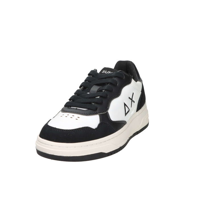 SUN68 Bambini e ragazzi Sneakers bassa Z45348T Bianco/Nero