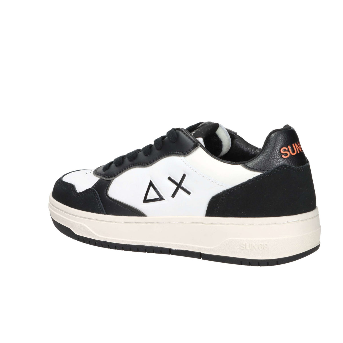 SUN68 Bambini e ragazzi Sneakers bassa Z45348T Bianco/Nero