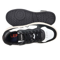 SUN68 Bambini e ragazzi Sneakers bassa Z45348T Bianco/Nero