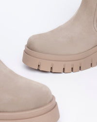 NERO GIARDINI Donna Stivaletti zeppa I309091D Beige