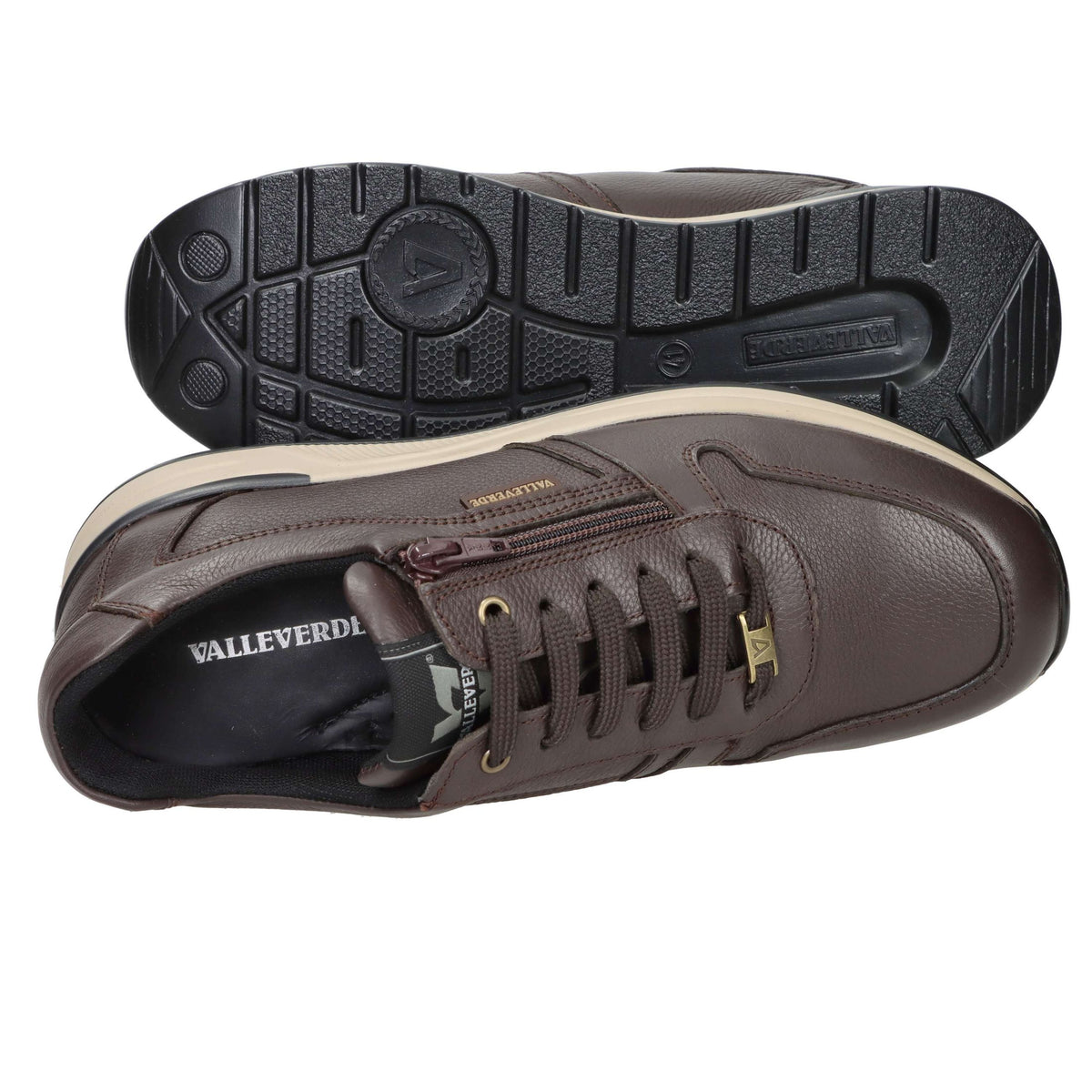 Valleverde Uomo Sneakers bassa VY954W Marrone