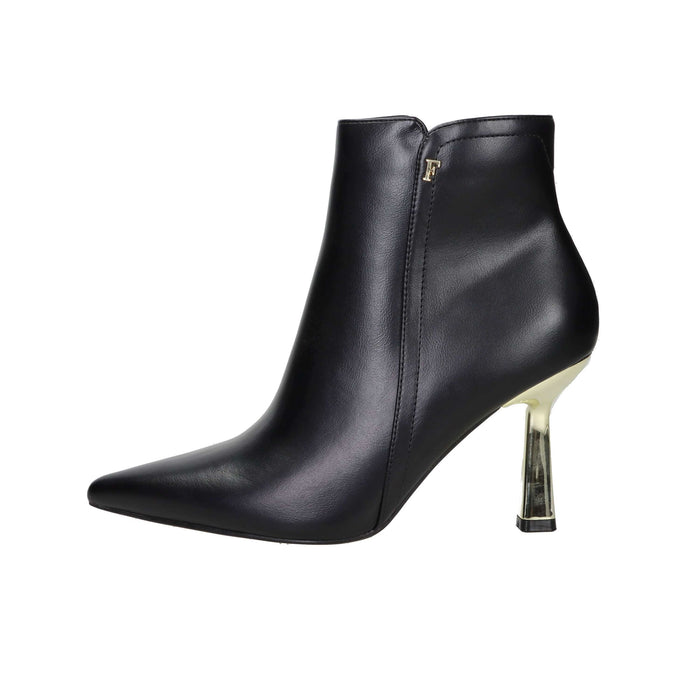 FERRE' Donna Stivaletti tacco F-613 Nero