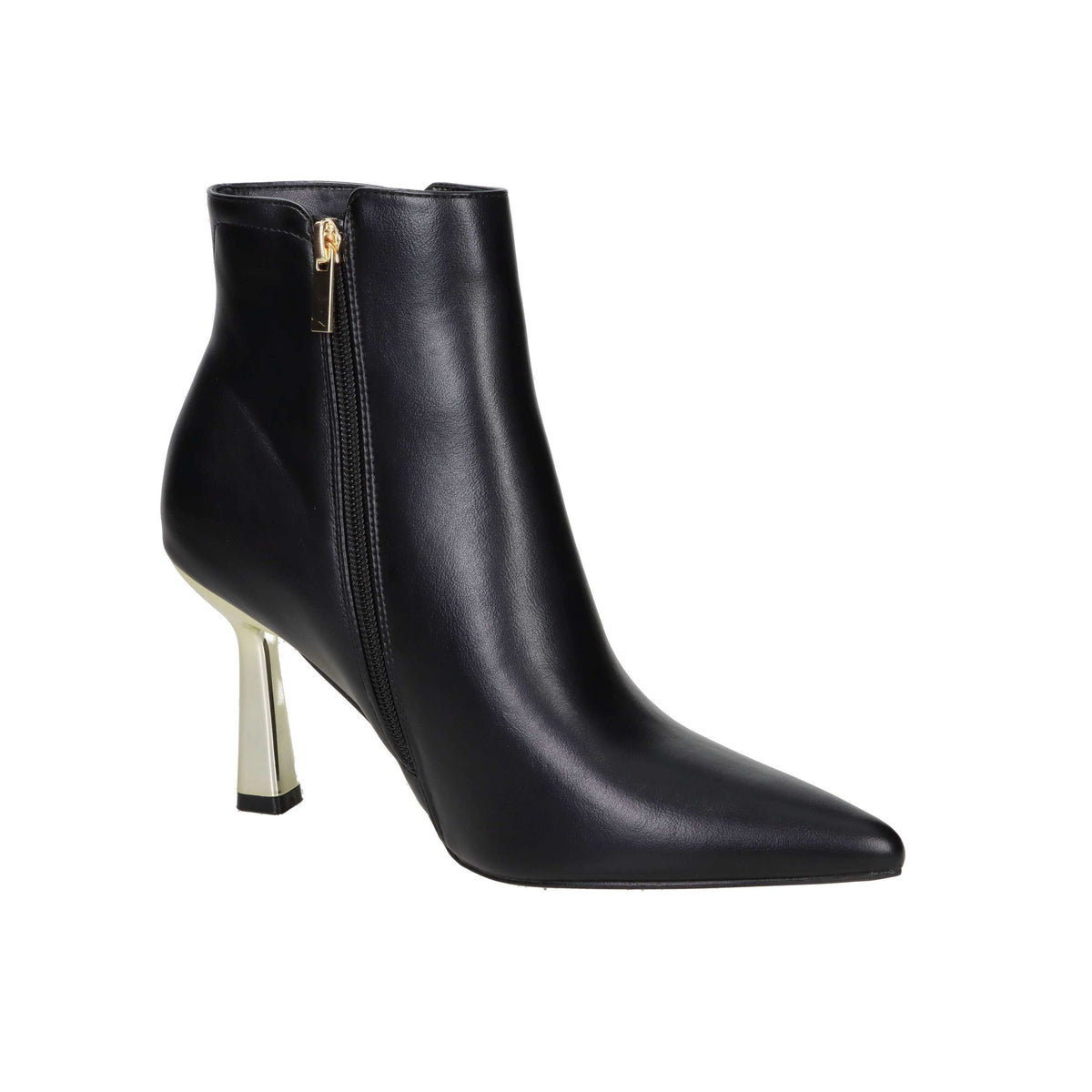 FERRE' Donna Stivaletti tacco F-613 Nero