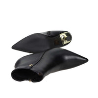 FERRE' Donna Stivaletti tacco F-613 Nero