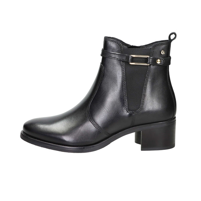 KEYS Donna Stivaletti tacco K-11385 Nero