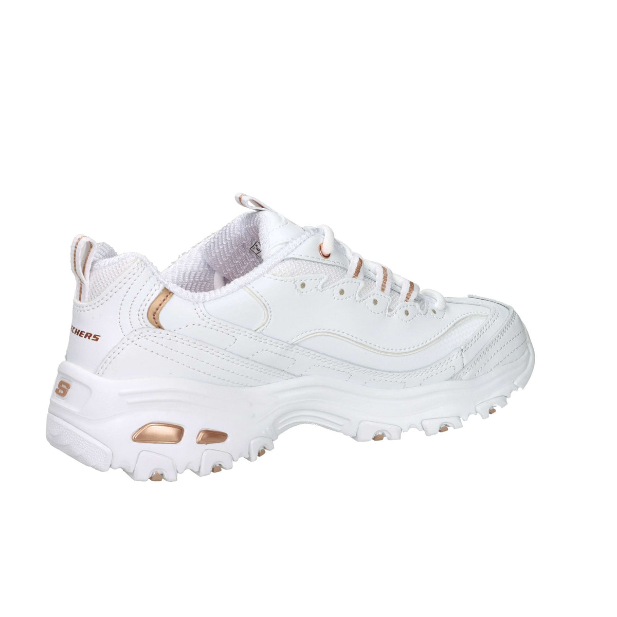 SKECHERS Donna Sneakers bassa 11931 Bianco/Cipria