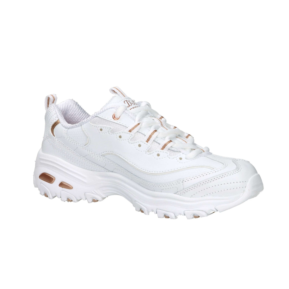 SKECHERS Donna Sneakers bassa 11931 Bianco/Cipria
