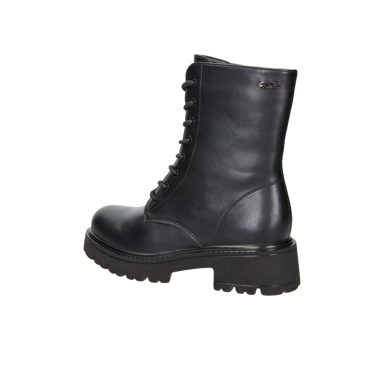 4Us Paciotti Bambine e ragazze Anfibi 4BX119 Nero