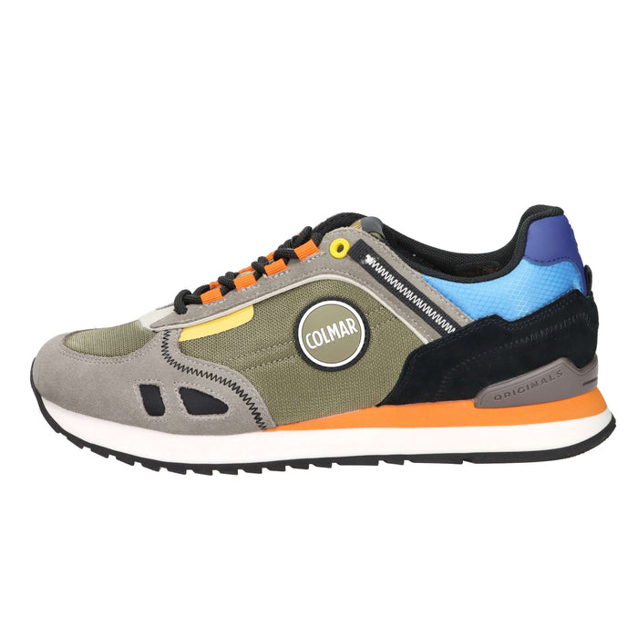 COLMAR Uomo Sneakers bassa TRAVIS SPORT Grigio/Verde